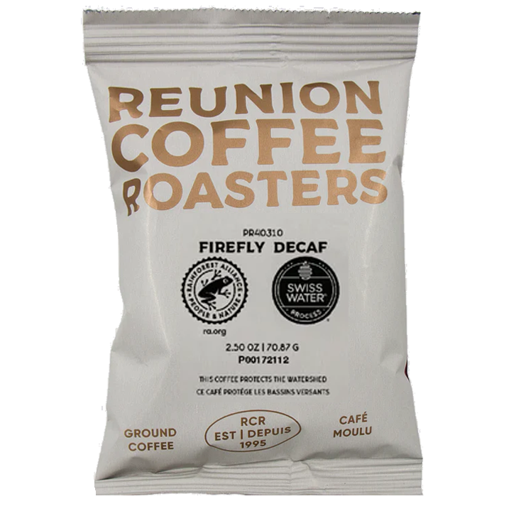Reunion Coffee Roasters Firefly Decaf Fraction Packs 24x2.5 oz