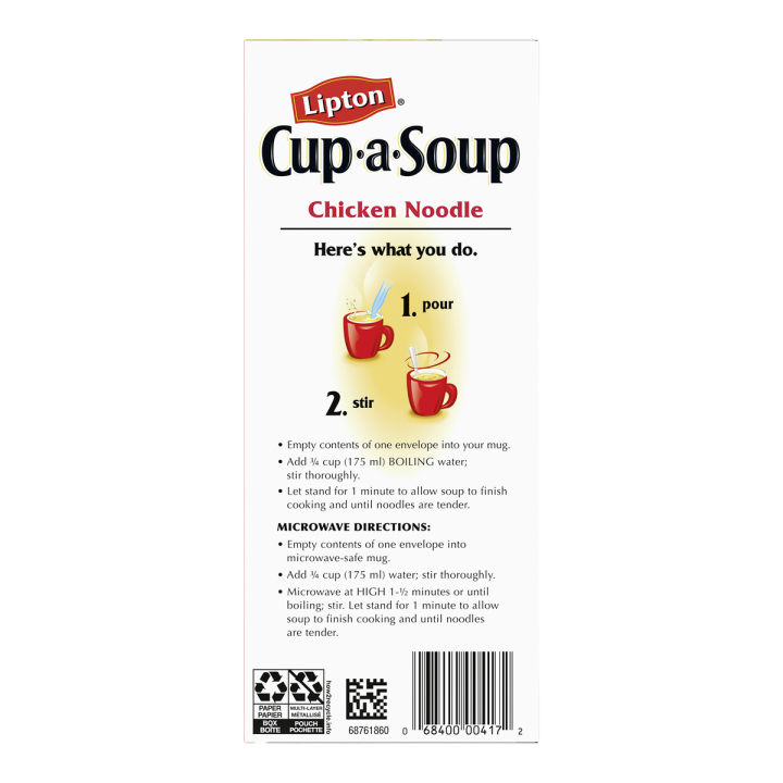 Lipton Cup a Soup - Chicken Noodle Mix 22x15 g
