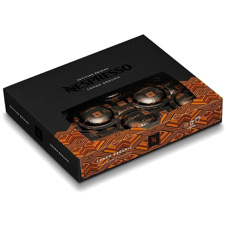 Nespresso Pro Congo Organic Coffee Capsules - 50 Pack