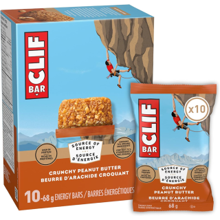 CLIF BAR Energy Bars, Crunchy Peanut Butter