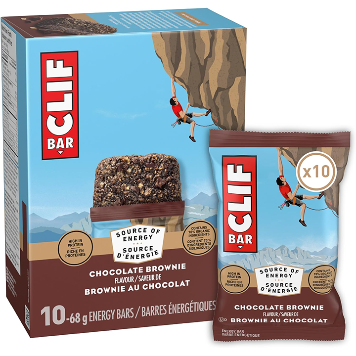 CLIF BAR Energy Bars, Chocolate Brownie