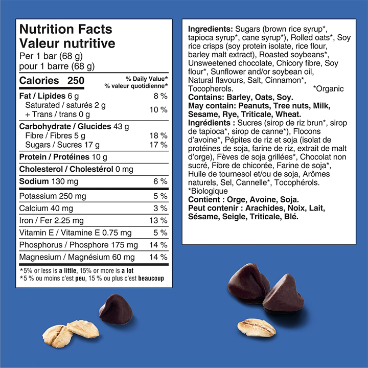 CLIF BAR Energy Bars, Chocolate Chip