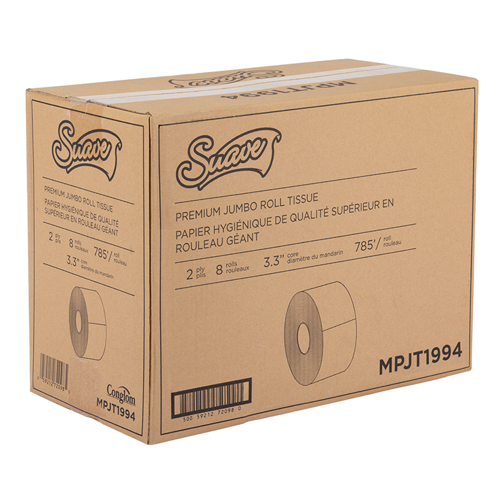 Suave 2-ply Jumbo Toilet Paper Pack of 8