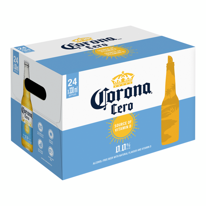 Corona Cero Non-alcoholic Beer 24×330 mL
