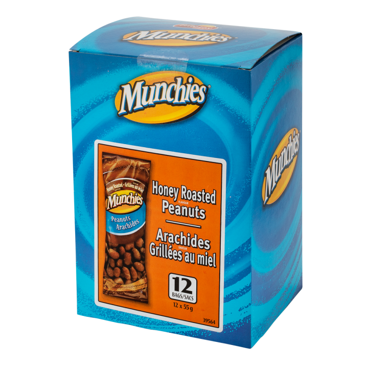 Munchies Honey Roasted Peanuts 12×55 g