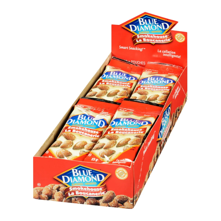Blue Diamond Smokehouse Almonds 18×23 g
