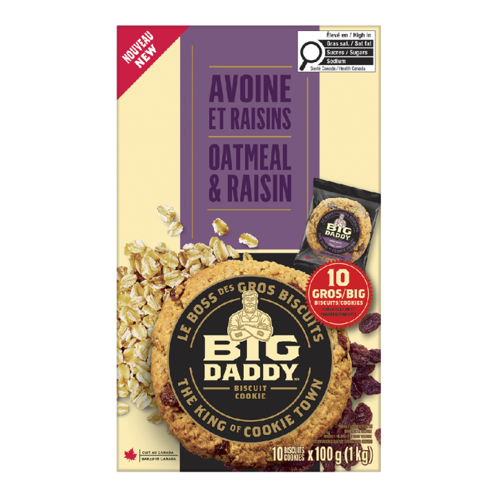 Big Daddy Oatmeal Raisin 10 Pack