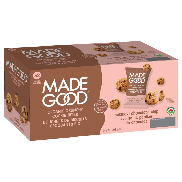 Made Good Organic Oatmeal Chocolate Chip Cookies 32×24 g