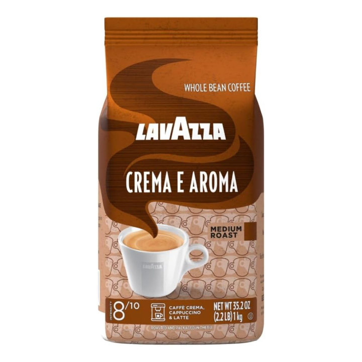 Lavazza Crema E Aroma Roasted Coffee Beans 1 kg