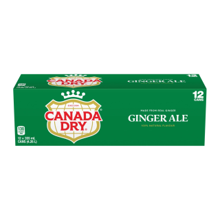 Canada Dry Ginger Ale 355 mL cans