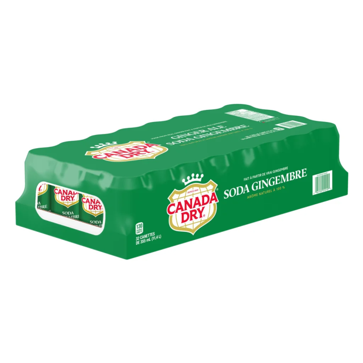 Canada Dry Ginger Ale 32x355 mL cans