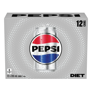 Diet Pepsi 12x355 mL cans