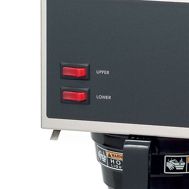 BUNN VPR Coffee Brewer, 2 Warmers, 120V