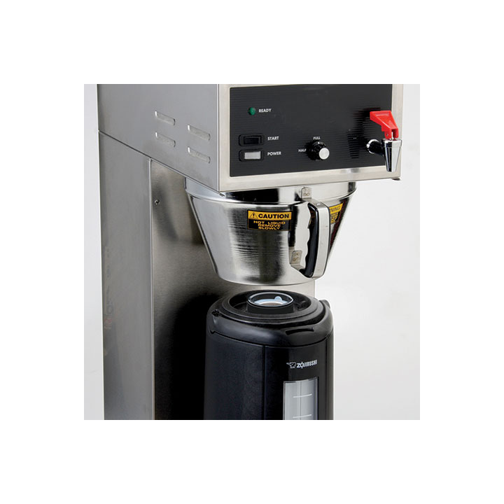 Thermal Gravity Pot Glass Lined Beverage Dispenser No Stand