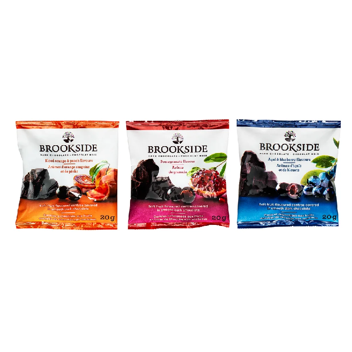 Brookside Dark Chocolate Variety Pack 40×20 g