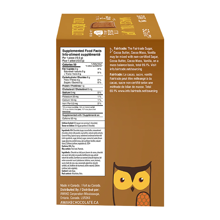 Awake Caramel Milk Chocolate 50×13.5 g