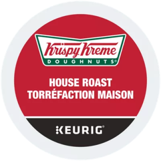 Krispy Kreme House Roast Light Roast Coffee K-Cup® Pods