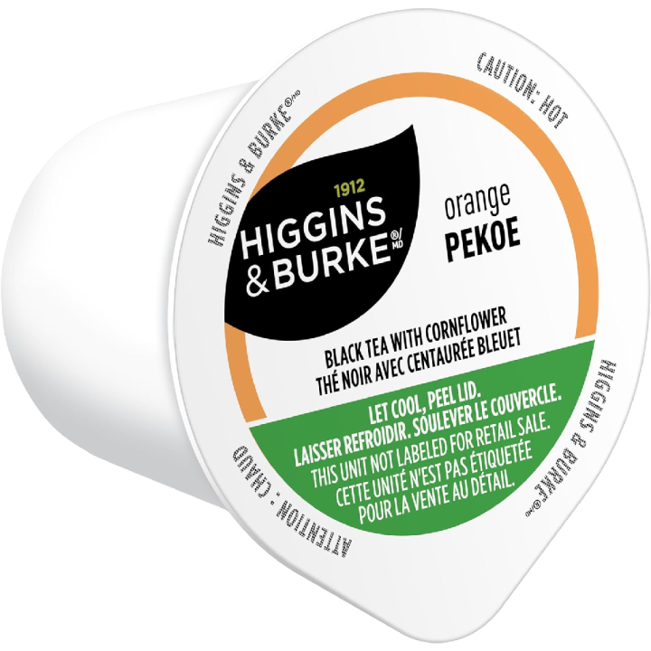 Higgins & Burke Orange Pekoe Single Serve Pods