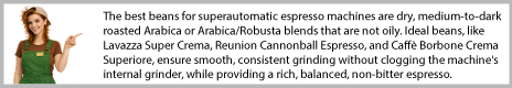 Best Espresso Beans for Superautomatic